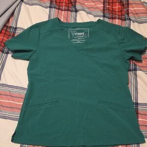 Poppy Caswell Scrub Top